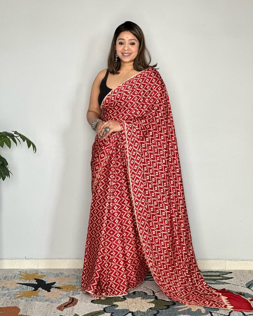 "Traditional Ikat Printed Sarees – Grace with a Modern Touch"
