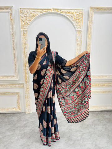 Premium Soft Silk Saree  -  Smooth, Elegant, and Stunning
